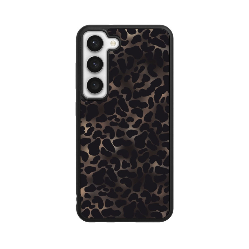 Galaxy S23 Base Case Leo-Muster dunkel