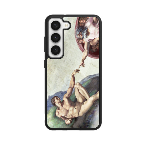 Samsung Galaxy S23 Base Case Michelangelo Buonarroti Erschaffung von Adam
