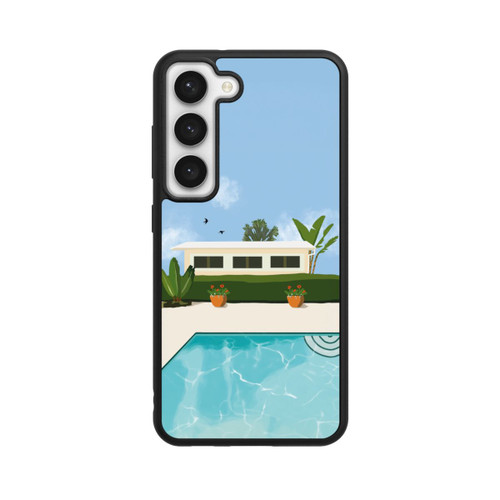 Samsung Galaxy S23 Base Case California Backyard by Roberta Murray