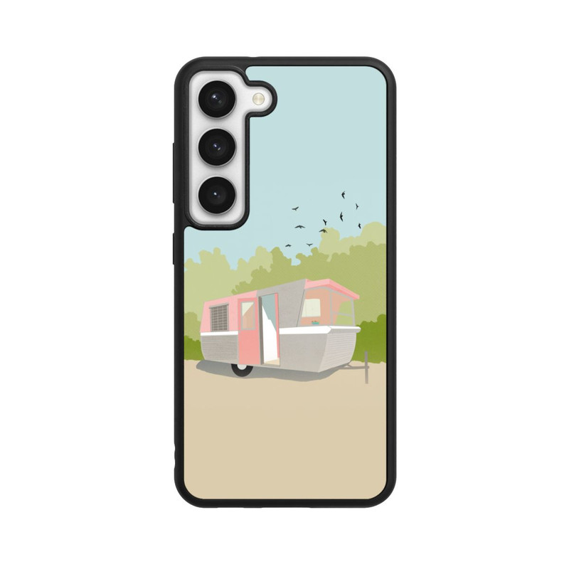 Galaxy S23 Base Case Retro Glamping by Roberta Murray