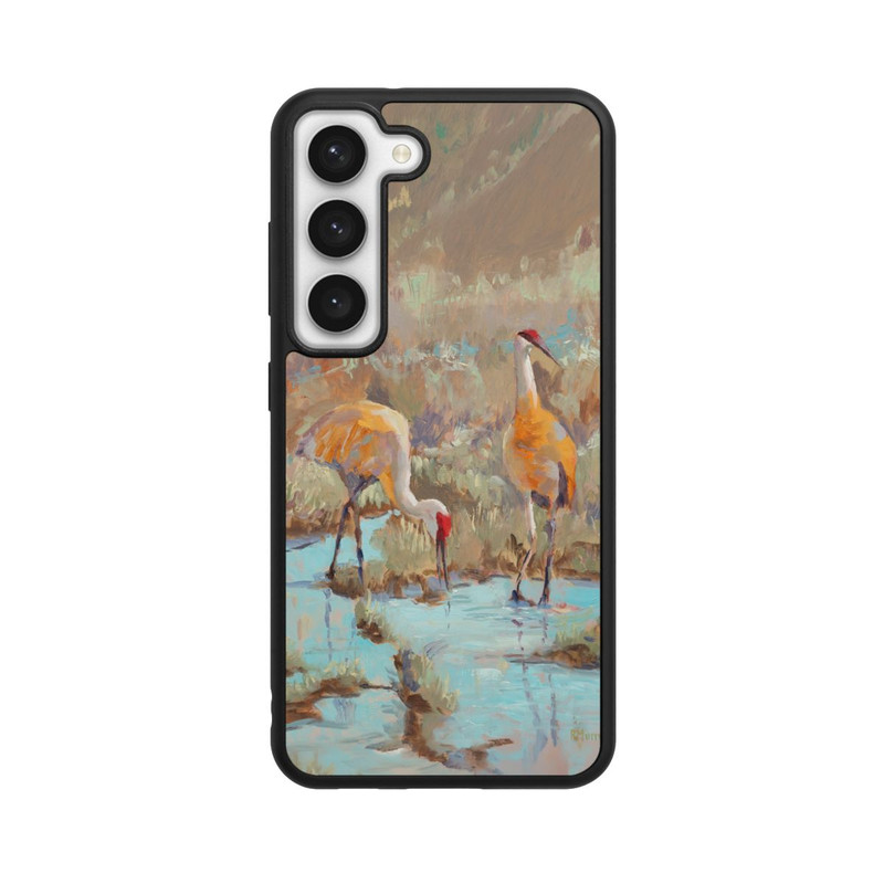 Galaxy S23 Base Case The Courtship by Roberta Murray