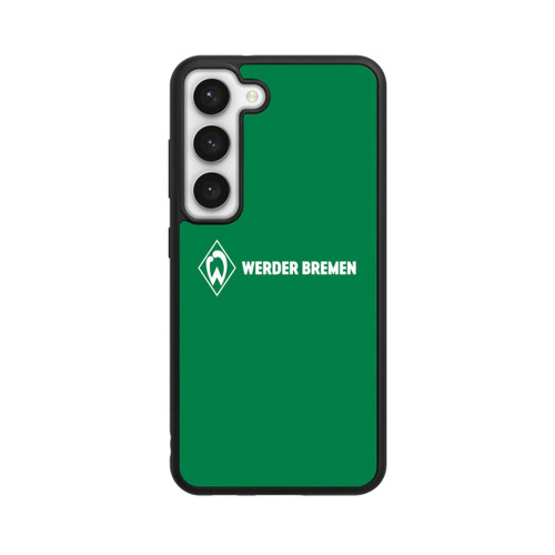 Samsung Galaxy S23 Base Case Werder Bremen Schriftzug Raute Grün