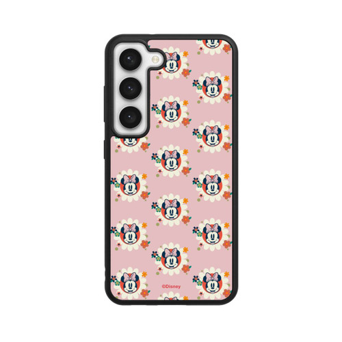 Samsung Galaxy S23 Base Case Minnie's Magic Flowers Retro Pattern