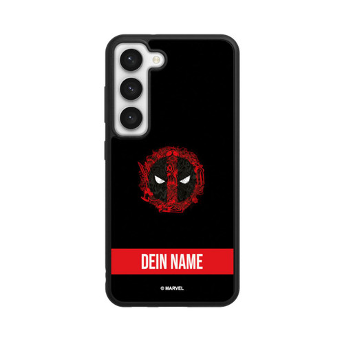Samsung Galaxy S23 Base Case Deadpool Logo Personalisierbar