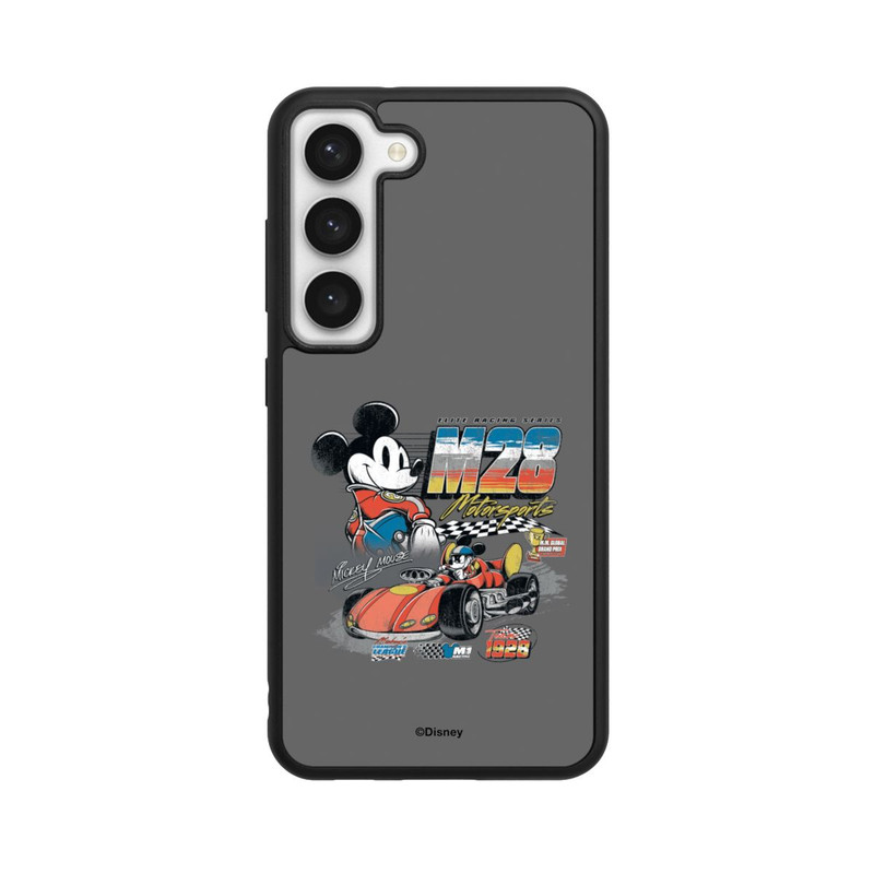 Galaxy S23 Base Case Micky Maus Rennfahrer Auto M28