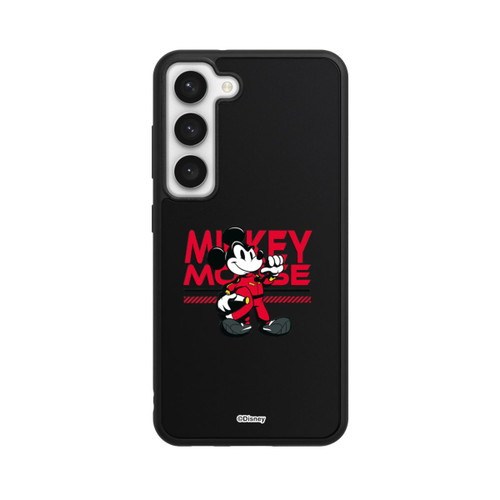 Samsung Galaxy S23 Base Case Micky Maus Rennfahrer Transparent