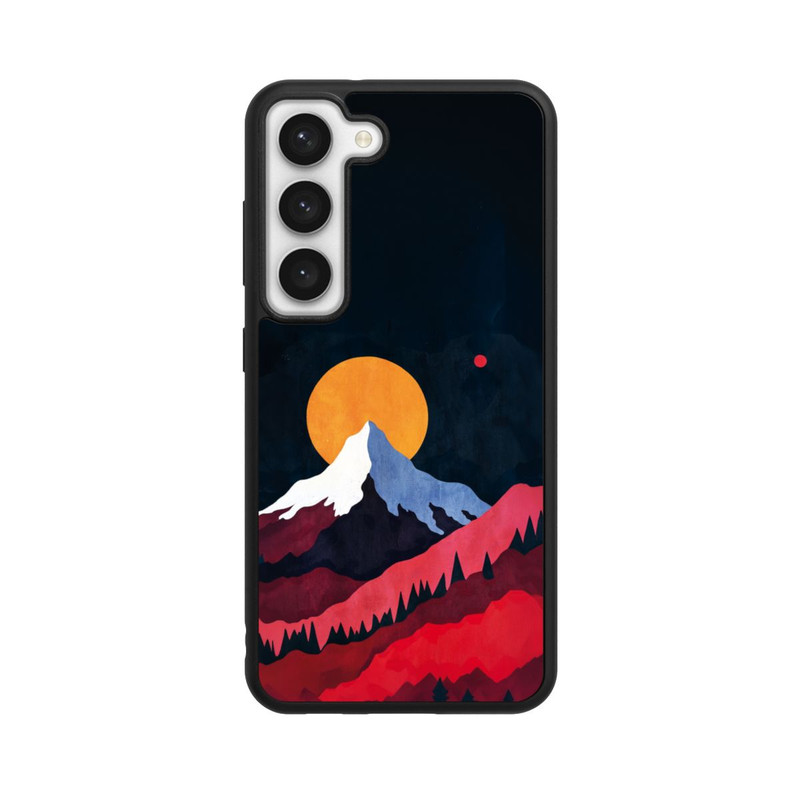 Galaxy S23 Base Case Mont Blanc Abstrakt