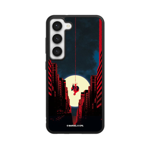 Samsung Galaxy S23 Base Case Spider-Man Marvel between Skyscrapers