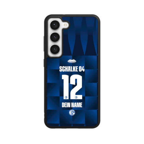 Samsung Galaxy S23 Base Case Schalke 04 Trikot Personalisierbar 26-27