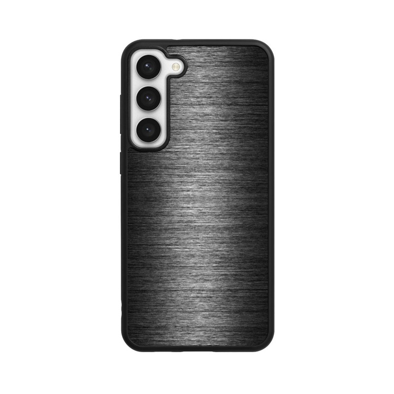 Galaxy S23 + Base Case Metal Look - Anthrazit
