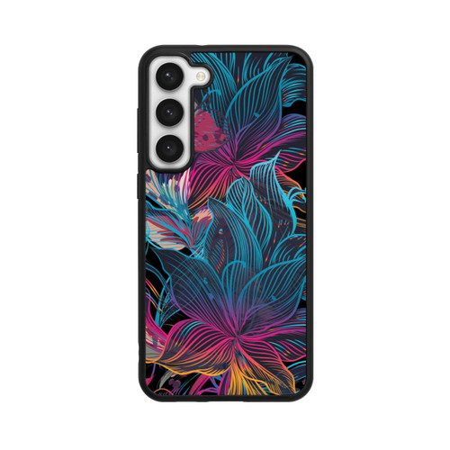 Samsung Galaxy S23+ Base Case Neon Flower Power