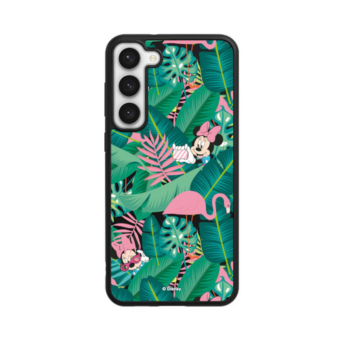 Samsung Galaxy S23+ Base Case Minnie Summer Palmblätter ohne Hintergrund