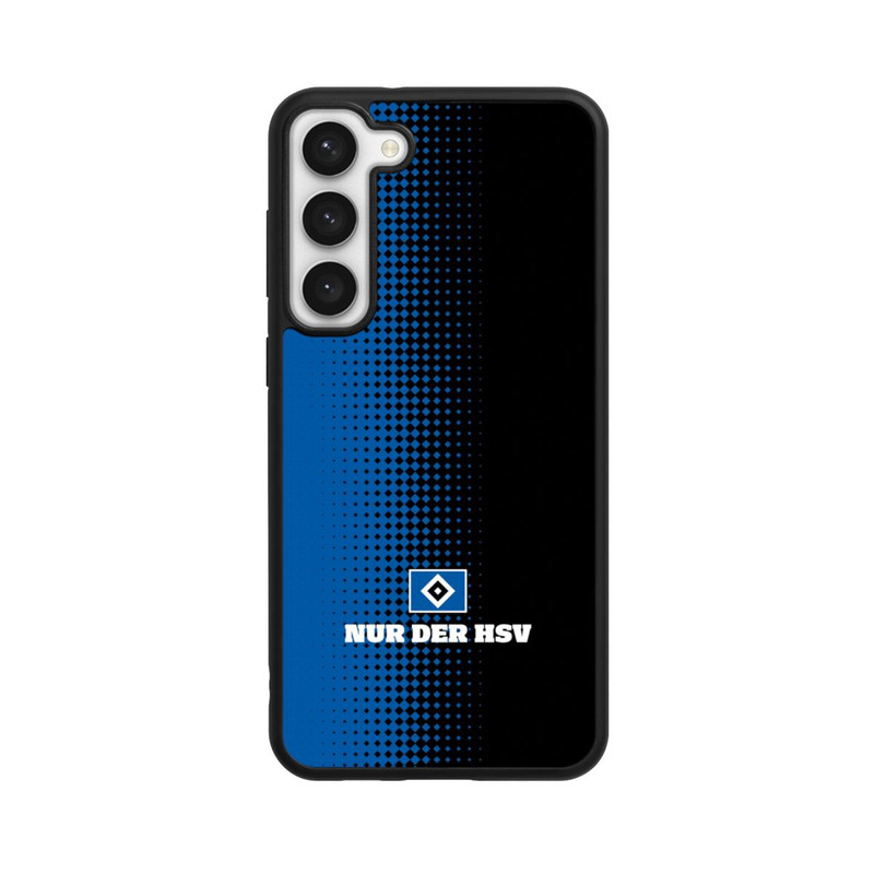 Galaxy S23 + Base Case Nur der HSV - Rautenraster Schwarz