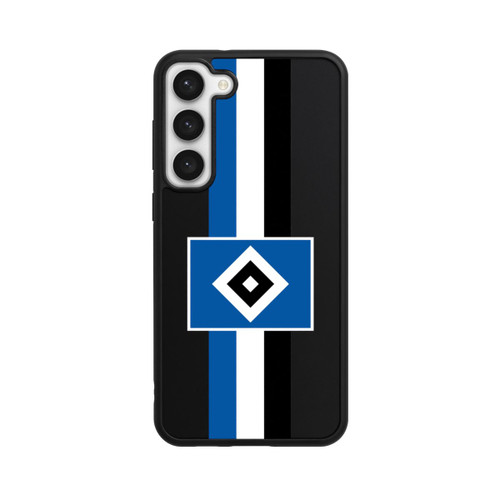 Samsung Galaxy S23+ Base Case HSV Streifen - Blau-Weiß-Schwarz - ohne Hintergrund