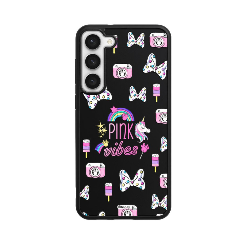 Galaxy S23 + Base Case Pink Vibes Transparent