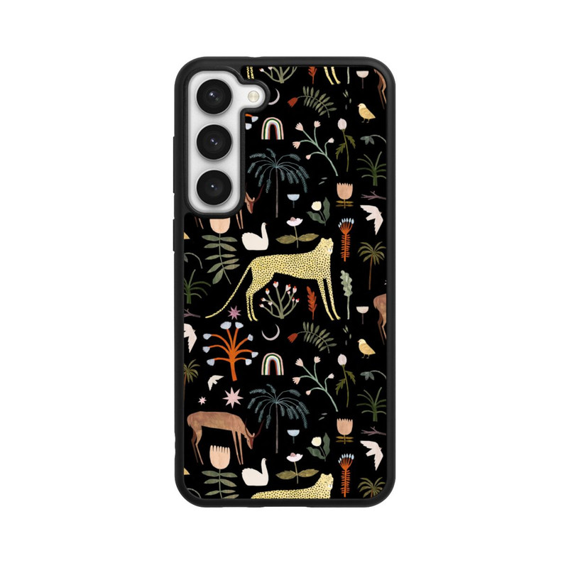 Galaxy S23 + Base Case Wilde Gartenbuchstaben von Léa Le Pivert