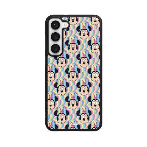 Samsung Galaxy S23+ Base Case Minnie Rainbow Faces