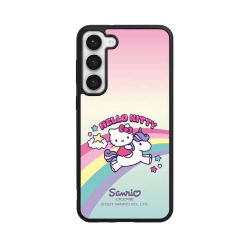 Samsung Galaxy S23+ Base Case Hello Kitty Regenbogen 