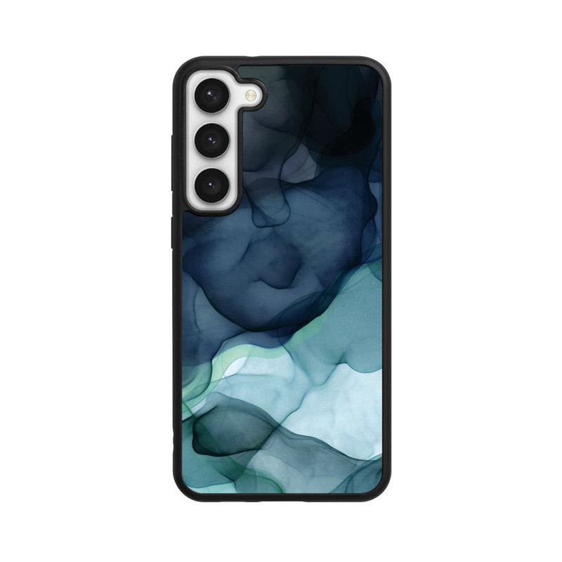 Galaxy S23 + Base Case Flüssig Kunst Dämmerungsstimmung