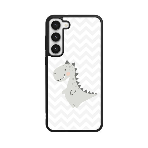 Samsung Galaxy S23+ Base Case Grauer Dino