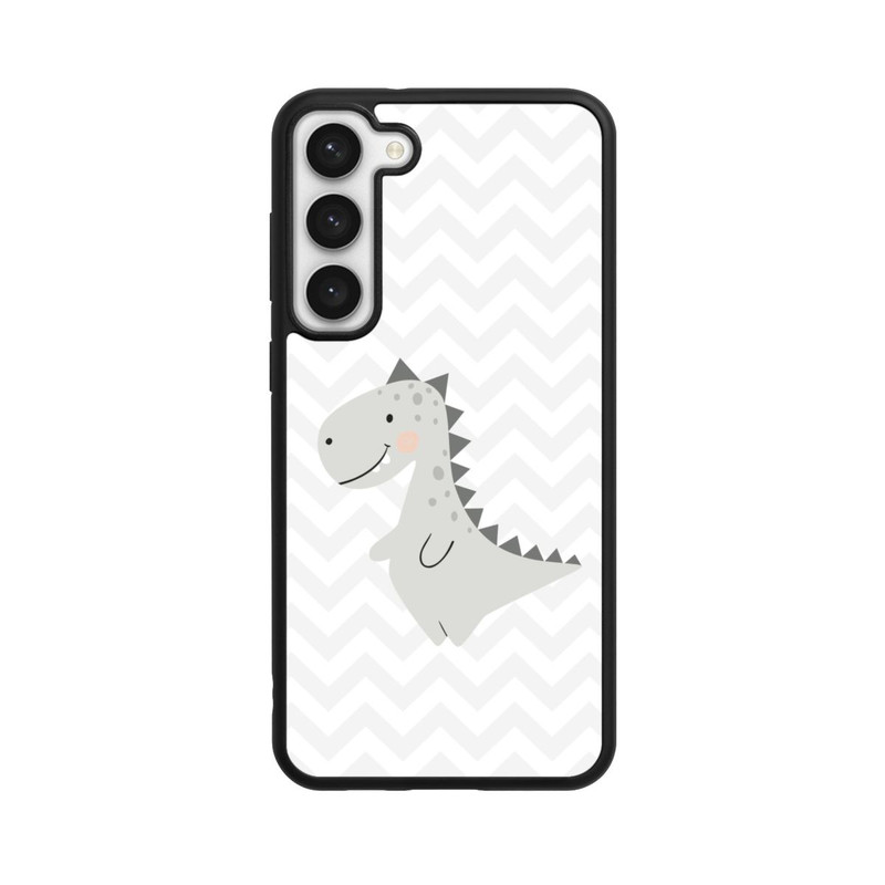 Galaxy S23 + Base Case Grauer Dino