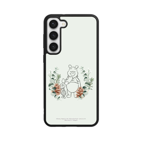 Samsung Galaxy S23+ Base Case Grüne Liebe Puuh und Ferkel