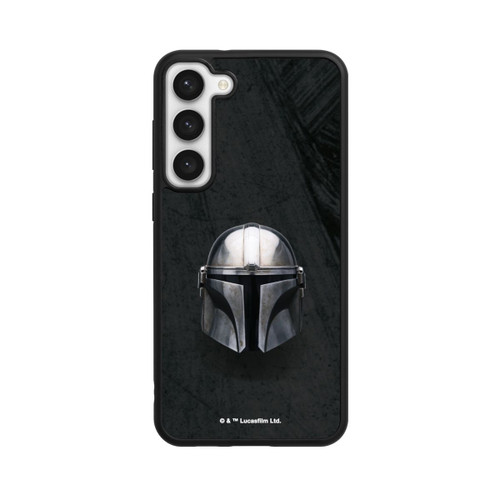 Samsung Galaxy S23+ Base Case Schwarzer Mandalorianer Helm