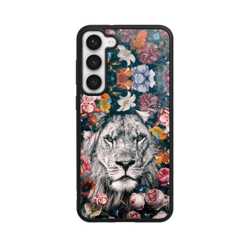 Galaxy S23 + Base Case Lion Flowers