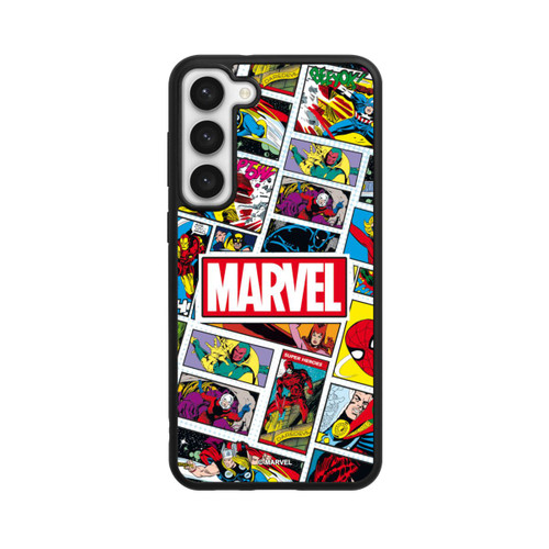 Samsung Galaxy S23+ Base Case Marvel Comic Pattern