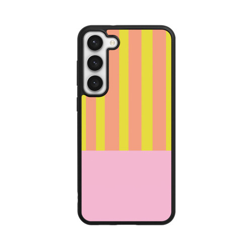 Samsung Galaxy S23+ Base Case Neonfarbige Streifen