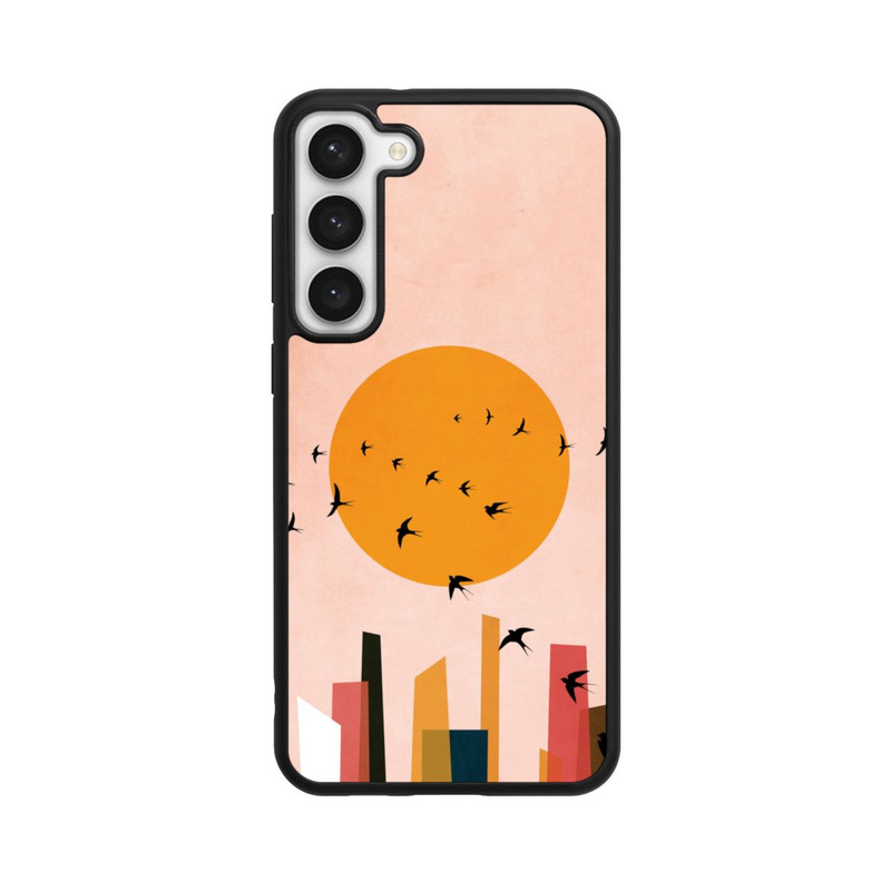 Galaxy S23 + Base Case Tanzende Vögel