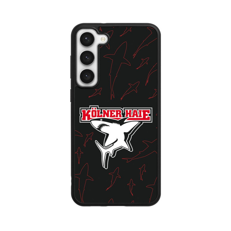 Galaxy S23 + Base Case Haie Muster Rot