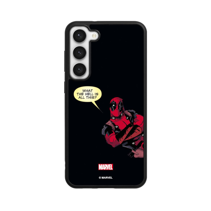 Galaxy S23 + Base Case Deadpool What the Hell