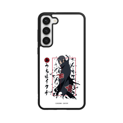 Samsung Galaxy S23+ Base Case Itachi Krähen Weiß