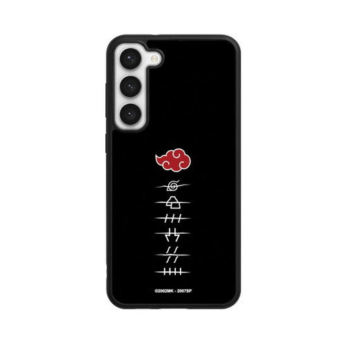 Samsung Galaxy S23+ Base Case Akatsuki Mitgliedssymbole Schwarz