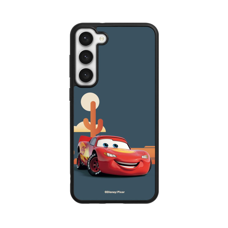 Galaxy S23 + Base Case Disney Cars Lightning McQueen Open Road