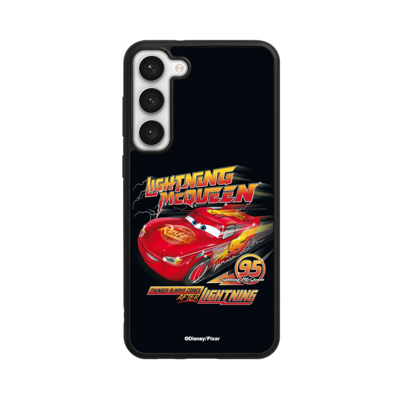 Galaxy S23 + Base Case Cars Lightning McQueen Thunder Always Comes After Lightning