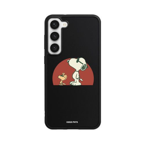 Samsung Galaxy S23+ Base Case Snoopy Woodstock Far Out transparent