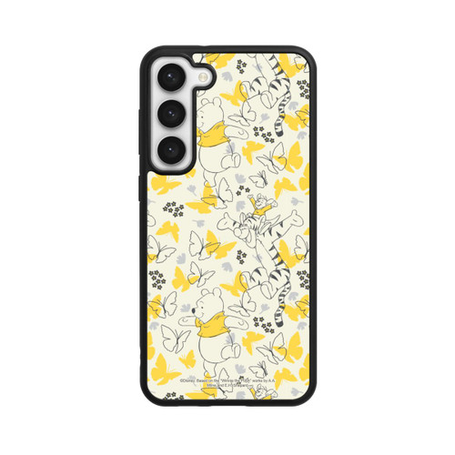 Samsung Galaxy S23+ Base Case Winnie Puuh Butterfly Pattern