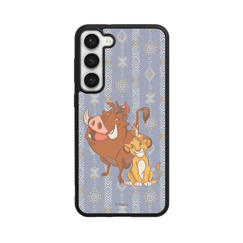 Galaxy S23 + Base Case Simba Timon und Pumbaa