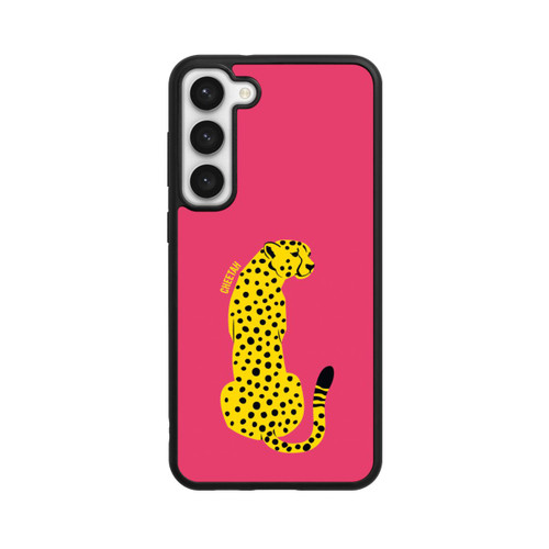Samsung Galaxy S23+ Base Case Colourful Yellow Cat