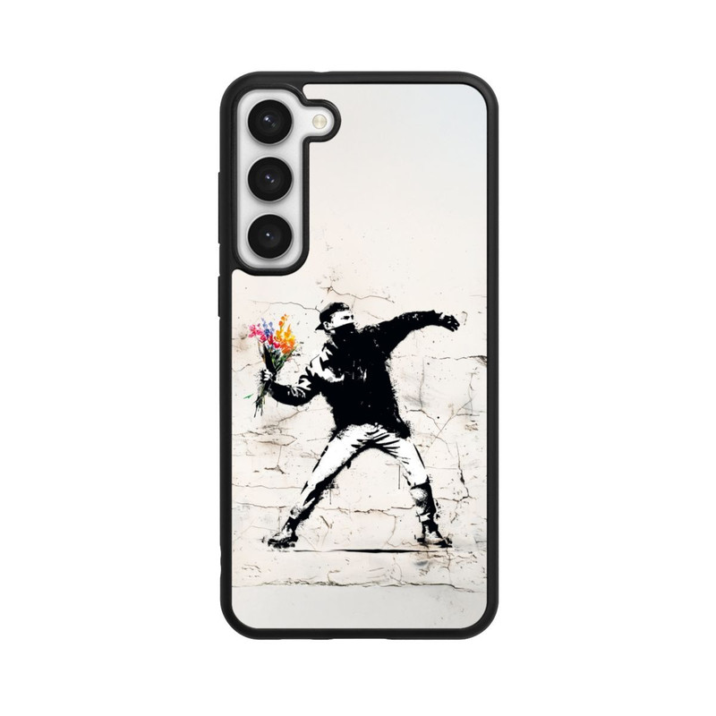 Galaxy S23 + Base Case Flowers Up Artwork