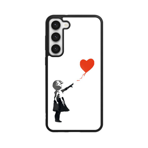 Samsung Galaxy S23+ Base Case Girl With Red Balloon