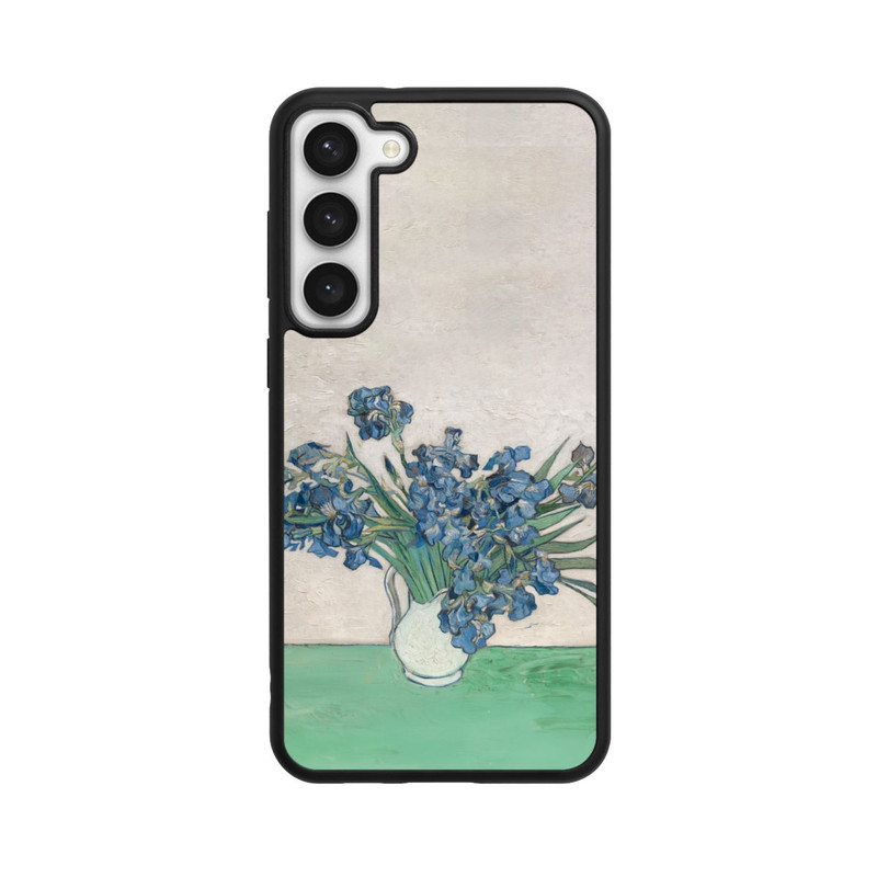 Galaxy S23 + Base Case Irises, by Vincent Van Gogh