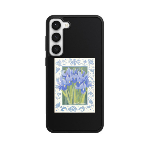 Samsung Galaxy S23+ Base Case Blue Iris, by Jennifer Abbott