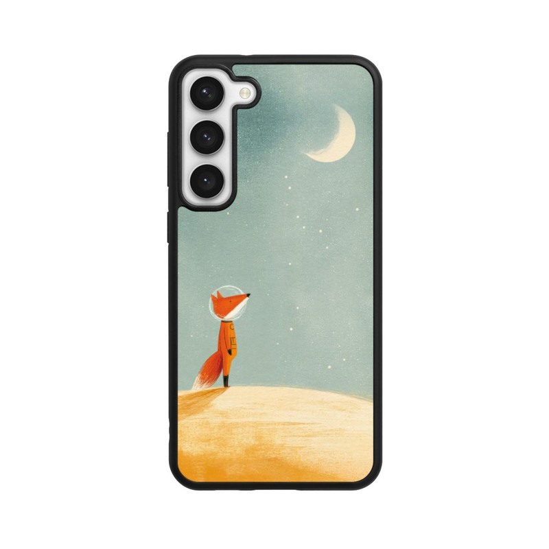 Galaxy S23 + Base Case Fuchs im Mondlicht