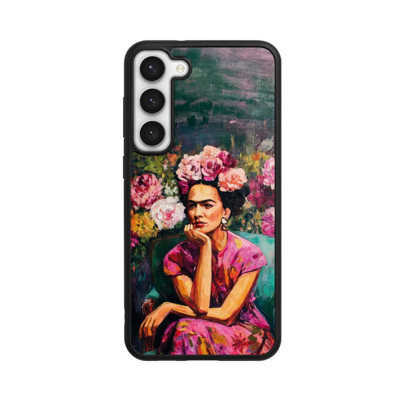 Galaxy S23 + Base Case Mexikanische Ikone Poetin der Farben