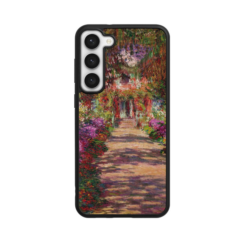 Galaxy S23 + Base Case Eine Allee in Monets Garten in Giverny by Claude Monet