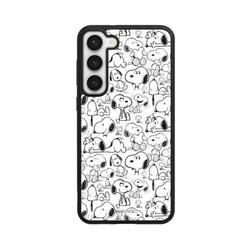 Samsung Galaxy S23+ Base Case Classic Snoopy Pattern White