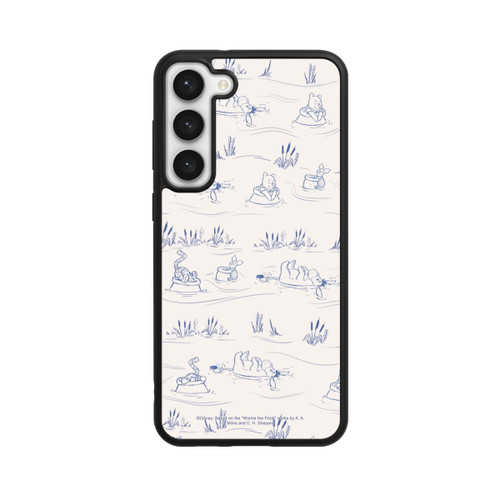 Samsung Galaxy S23+ Base Case Winnie Puuh Keramik Muster Tusche